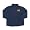 Antigua Michigan Youth 3/4 Zip Long Sleeve Pullover (Small, Navy)