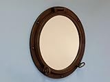Bronzed Porthole Mirror 24