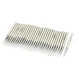 uxcell 研削ダイヤモンドビット 合金 ダイヤモンド素材 1mm シルバートーン 30個入り