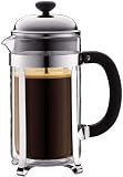 Bistro Double-Wall 30-Ounce Pour-Over Drip Coffee Maker with Gold Filter