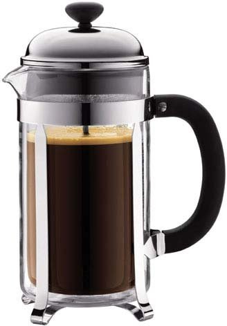 Bistro Double Wall Insulated Pour-Over Drip Coffee Maker with Gold Filter, 0.9 l, 30oz