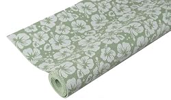 Premium Skidless Flower Printed Yoga Mat - Green