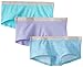 Calvin Klein Big Girls' Ck 3 Pack Chrome Boyshorts, Assorted, X-Large 16/18