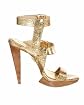 Evelyn Snake Ankle Strap Sandal Product Image