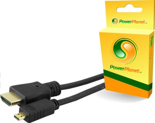 PowerPlanet Pro Range: 1.5 metre Full HD 1080p replacement for Kodak 1749274 HDMI to Micro HDMI Cable. Fits Kodak EasyShare M577 TOUCH, Z990 MAX / Kodak Ze1 Playfull, Zx5 Playsport
