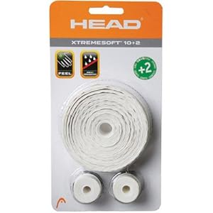 Head X-Treme Soft Overgrip - White - 10 Per Pack