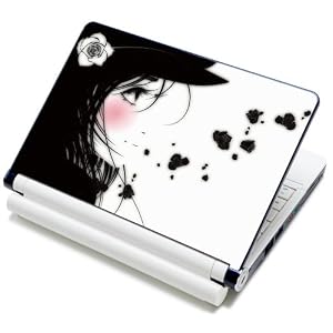 Netbook Skin Sticker / Mini Laptop Skins Cover Art Notebook Decal Fits 8\” 8.9\” 10\” 10.2\” HP Dell Lenovo Asus Compaq (Free 2 Wrist Pad) & Buy Any 2 Skin Stickers Get 1 Mouse Pad Free — Exclusive By Meffort, Inc. (Select Seller \”Meffort, Inc.\” for Free Mouse Pad)