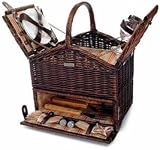 Outdoor Living : Willow Picnic Basket - Classique Elite Basket