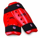 Macho Dyna Shin Protector Red