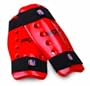 Macho Dyna Shin Protector Red
