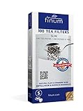 Finum 100 Tea Filters, Slim