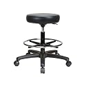 Perch Single lever swivel stool 22-32" w/Footring