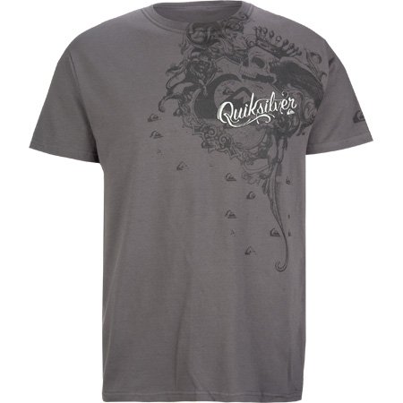 QUIKSILVER Slammer Mens T-Shirt - Dark Grey