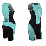 Astek Womens Aqua Premium Triathlon Singlet Skin Tri Suit -XL