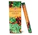 Patchouli Amber - Box of Six 20 Stick Hex Tubes - HEM Incense Hand Rolled In India