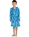 Leveret Kids Robe Boys Hooded Fleece Sleep Robe Bathrobe (2 Toddler-16 Years) Variety of Colors