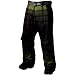 Snow Pants Men Burton Shaun White Asym Pant kryptonite SW faded plaid S
