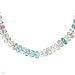 18K Yellow Gold 55 CTW Aquamarine Ladies Necklace. Length 18 in. Total Item weight 11.5 g.