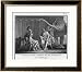 Pyrrhus King of Epirus Invading Italy Seeks to Impress the Roman Ambassador with His Elephants Framed Art Poster Print by Augustyn Mirys, 30x25