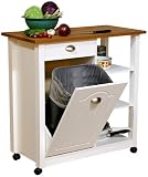 Venture Horizon Butcher Block Bin Dbl Wide with pantry wh 4125 by Venture Horizon