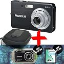 Bundle: Fuji J15fd Digital Camera +2GB +WP-FXJ10 Underwater Case +Carry Case