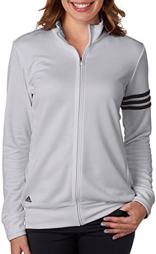Adidas Women's 3-Stripes Full Zip Pullover Jacket