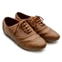 Ollio Women's Classic Dress Oxfords Low Flats Heels Lace Up Multi-Color Shoes