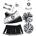 Build-A-Bear Workshop Oakland Raiders Cheerleader Uniform 6 pc.
