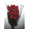 Artificial Silk Dozen Roses Single Stem - 56cm, Red, Dozen Roses
