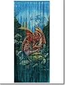 Dragon Bamboo Door Curtain