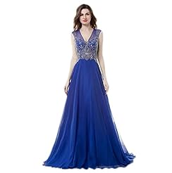 Beaded  Organza/Satin/Tulle Bridesmaid Dress/Pageant Dress  With Rhinestones