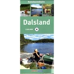 Dalsland 1 : 100 000. Kanutourenkarte