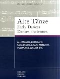 Alte Tänze / Noten