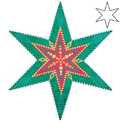 Accuquilt Go 6 Point Star 9" Sarah Vedeler Cutting Die