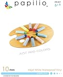 Papilio Inkjet White Waterproof Vinyl - 10 Sheets