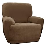 Maytex Collin Stretch 4-Piece Slipcover Recliner