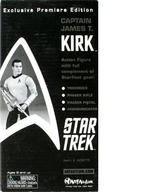 Star Trek Captain James T. Kirk - 2003 SDCC Exclusive by Art Asylum