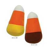 Squeaky Howloween Candy Corn Halloween Dog Toys