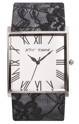 Betsey Johnson Women's Pop Pop 70's Brights Collection Lace Watch #BJ2101