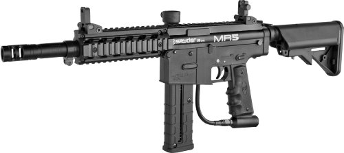 Kingman Spyder Semi-Auto Paintball Marker, Diamond Black Finish On Sale