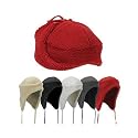 Soft Warm Fleece Sherpa Trooper Trapper Hat Unisex in Black, Red, Grey, Camel and White