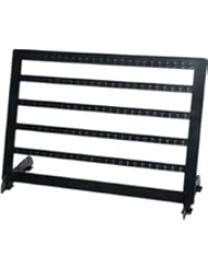 Home: Acrylic Earring Display 12"X14"-Black - Darice