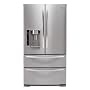 LG : LMX25981ST Panorama 24.7 cu. ft. French Door Refrigerator