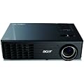 Acer X1161P 3D DLP-Projektor (Kontrast 4000:1, 2700 ANSI Lumen, SVGA 800 x 600 Pixel, EU) schwarz