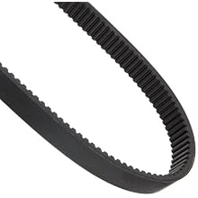Goodyear Engineered Products Variable Speed V-Belt, 1822V328, 22 Degree Angle Pulley, Cogged, 1.125" Top Width, 0.41" Height, 32.8" Pitch Length
