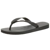 Havaianas Toddler/Little Kid Top Flip Flop,Black,25-26 BR (US Toddler 9-10 M)