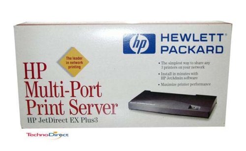 HP JetDirect EX Plus3 - Print server - parallel - Token Ring - Token Ring