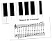 JKS King Keyboard Vinyl Chart (w/Grand Staff On Reverse)