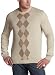 Perry Ellis Men's Long Sleeve Jacquard