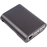 JBtek Jet Black Case for Raspberry Pi 3 Model B & Raspberry Pi 2 Model B - Access to All Ports